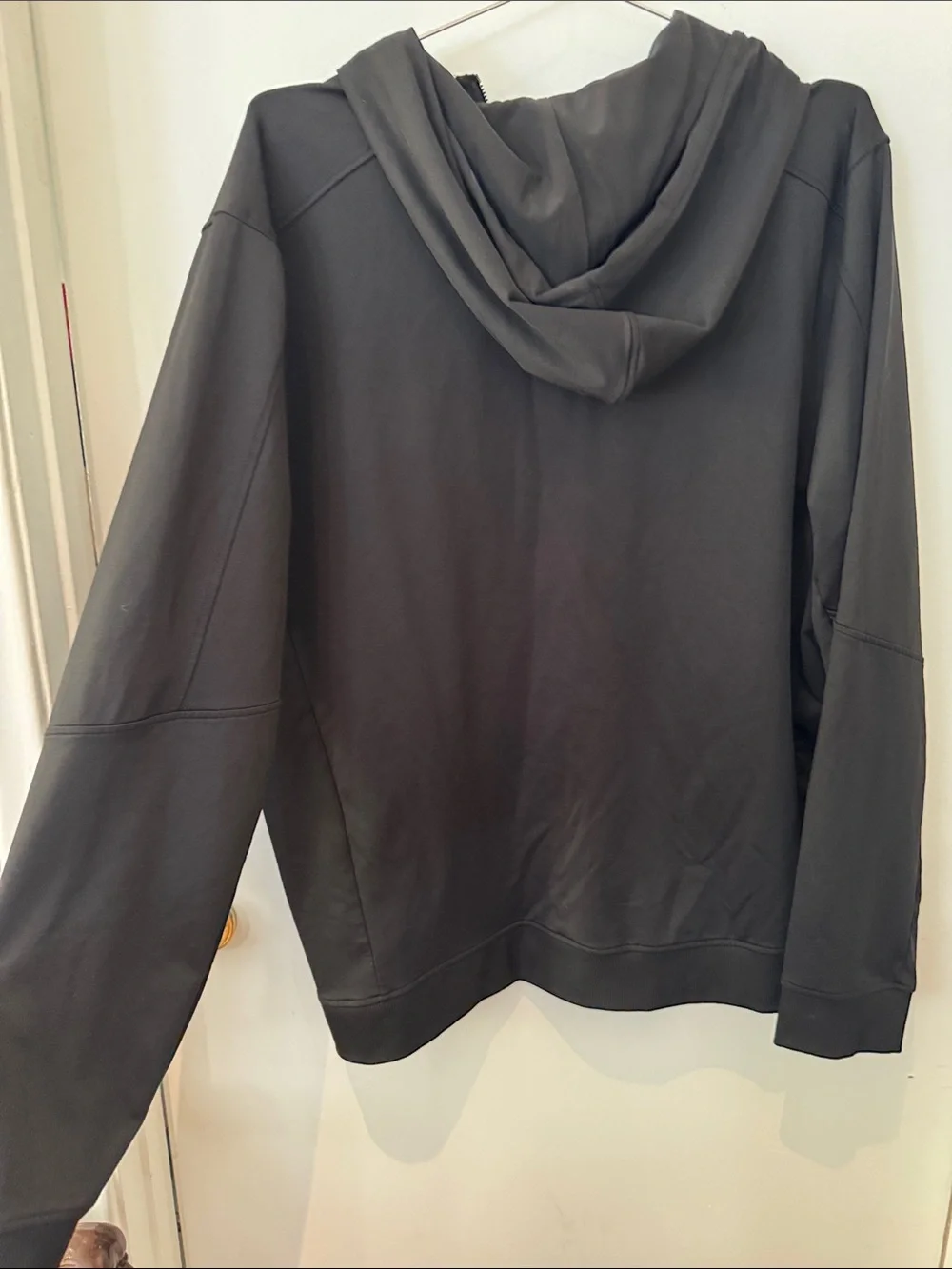90 Degree By Reflex Black Full-Zip Hoodie